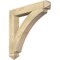 Ekena Millwork Thorton Arts & Crafts Rough Sawn Bracket, Douglas Fir, 4"W x 28"D x 28"H BKT04X28X28THR03RDF - alternate 1